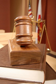 Gavel in Courthouse